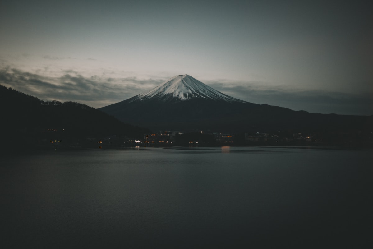 Mount Fuji in spring