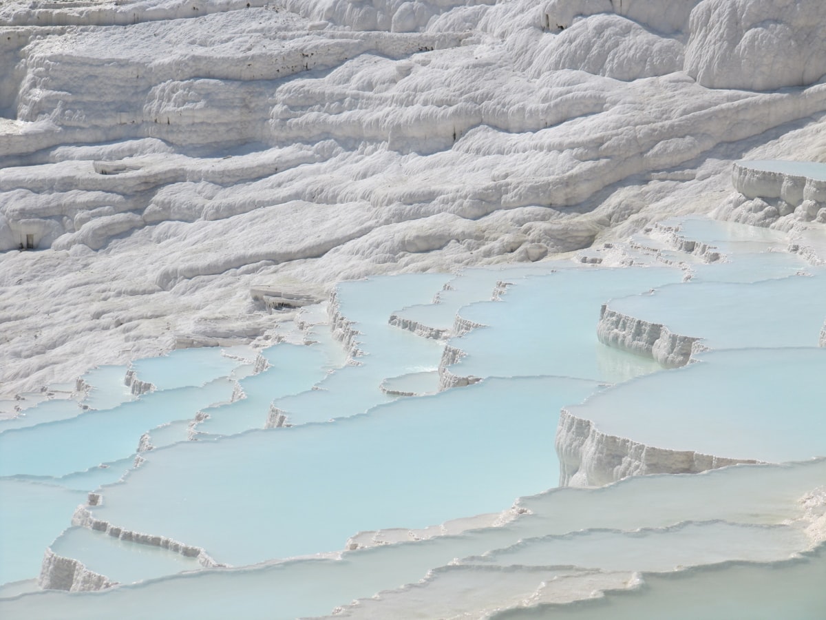 Pamukkale travertine terraces